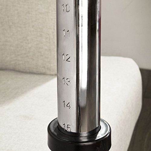 SoBuy® Pflegetisch Betttisch Laptoptisch Beistelltisch Tischplatte aus Glas FBT07N5 - 7