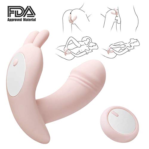 Preisvergleich Produktbild Qbyoop Drahtloses wiederaufladbares Mini-Fingermassagegerät mit 12 starken Vibrationen, wasserdichtem USB-Massagestab für Hals, Fuß und Schulter