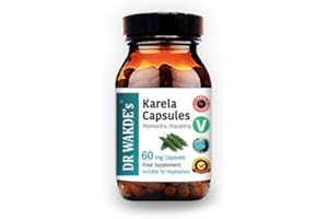 DR WAKDE's Organic Karela Capsules (Bitter Gourd or Bitter Melon) I 100% Natural Herbal Supplement I Veggie Capsules by DR WAKDE's