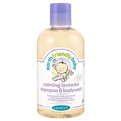 Earth Friendly Baby Calming Lavender Shampoo and Bodywash 250ml