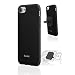 Produktbild Evutec AP-007-MK-B01 Aergo Ballistic Nylon Ergonomische kratzfest leicht Schutzhülle für Apple iPhone 7, 11,9 cm Afix Mount schwarz