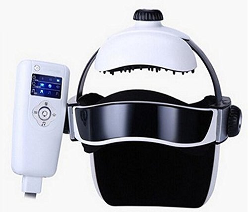 Preisvergleich Produktbild Kopfmassagegerät fernbedienung batterie elektrische massagegerät multifunktions haushalt hirn einfach smart kopfhaut rollen massage helm
