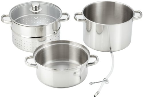 Siena Home FJS26-H Fruchtentsafter Edelstahl 26 cm, induktionsgeeignet - 2