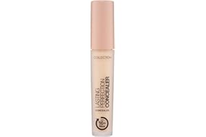 Collection Cosmetics Lasting Perfection Concealer, 16-Hour Wear, Long Lasting Concealer, 4ml, Cashew