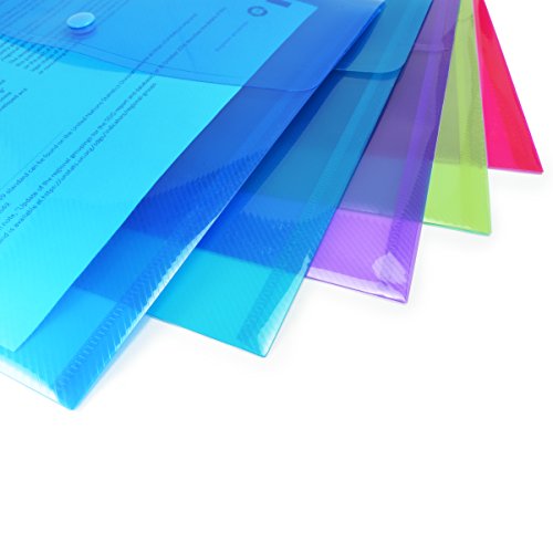 Rapesco Documentos - Carpeta portadocumentos A5  colores variados  5 unidades