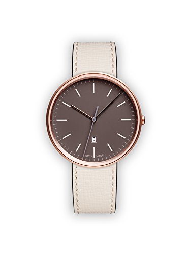 Uniform Wares Damen Analog Quarz Uhr mit Leder Armband M38_SRG_W1_CGR_MIS_1618S_01