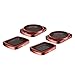 Produktbild SKYREAT Kamera Objektiv ND Filtersatz 4-Pack (ND32, ND64, ND32PL, ND64PL) Kompatibel mit der DJI Osmo Pocket Gimbal Kamera Zubehör