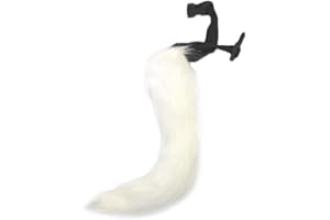 PPFINE Kunstpelz Fuchs Wolf Kostüm Katze Schwanz Kinder Erwachsene Cosplay Halloween Weihnachtsfeier