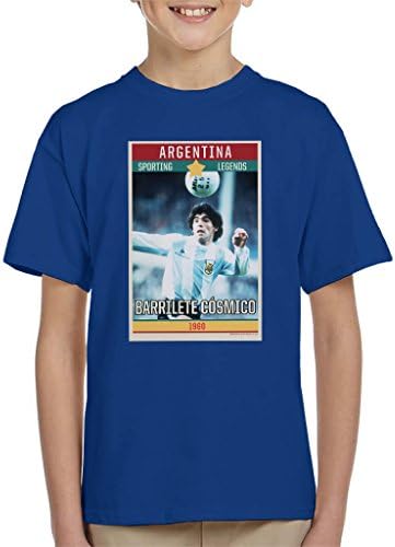 Sporting Legends Poster Argentina Diego Maradona World Cup 1960 Kid's T-Shirt
