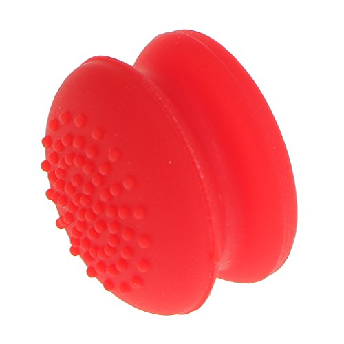 Generic 2pcs Aufsätze Thumb Grip Stick Kappe CAPS Pack für PS2, PS3, PS4, Xbox 360, Xbox One, Wii U Controller – rot, one size - 5