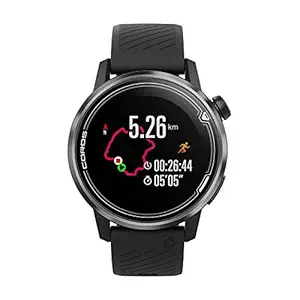 Coros APEX Multisport GPS Watch (46mm Black) | Ultra-Durable Battery Life | Titanium | Sapphire Glass | HR | Barometer, Altimeter, Compass | ANT+ & BLE Connections | Strava & TrainingPeaks