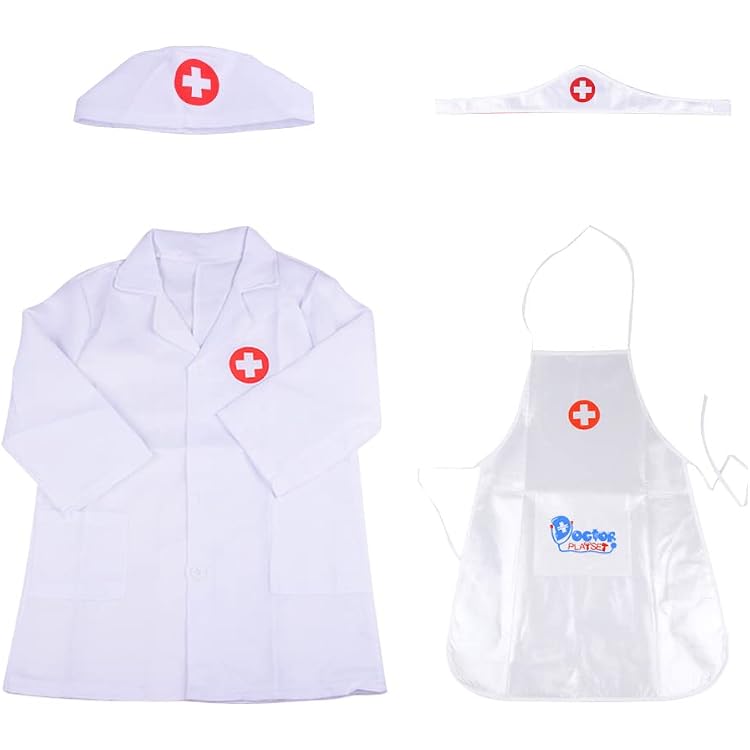 Krankenschwester/Arzt Kostüm Für Kinder – Bequem, Atmungsaktiv Für Cosplay & Karneval