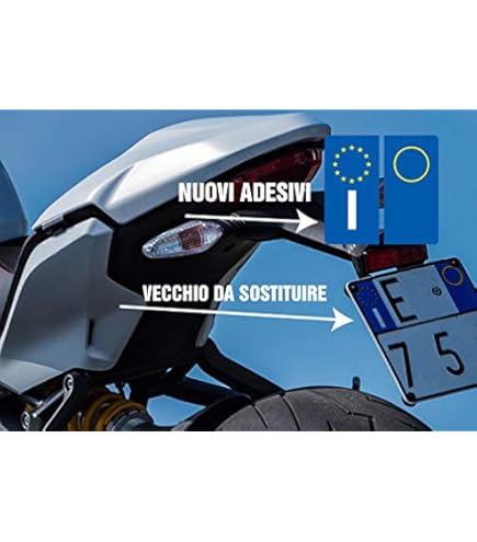 ADESIVI TARGA AUTO E MOTO – STICKERCB