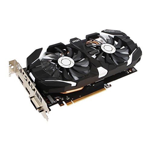 MSI NVIDIA GeForce GTX 1060 3GT OC 3 GB GDDR5 memory PCI Express 3 Dual Fan Graphics Card