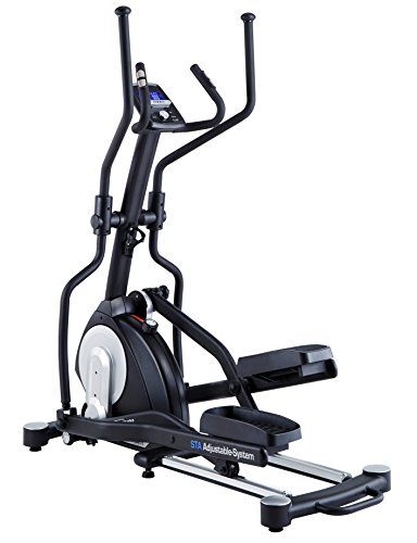 MAXXUS CROSSTRAINER CX 7.4, Ellipsentrainer mit 5-fach Schrittlängenverstellung! Flache, elliptische Bewegung wie beim Laufen. Elektr. gesteuertes Magnetbremssystem, Trainingsprogramme, HRC-Programm, Schienensystem für sanften Lauf. Auf unterschiedliche Körpergrößen einstellbare Schrittlänge.