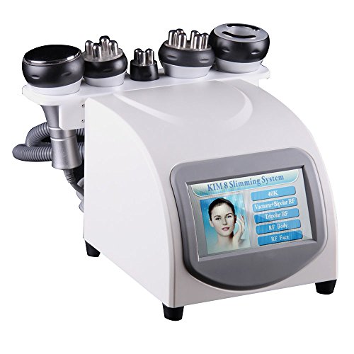 Denshine® 5 in 1 Cavitazione a Ultrasuoni e Radiofrequenza - 40KHz Cavitazione + RF Tripolare + RF Quadrupolo + RF Multipolare + RF Bipolare con Vacum