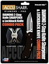 ACCUSHARP Diamond PRO Two-Step &amp; G10 Knife Combo (723)