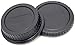 Price comparison product image Chassis - / Objektivrückdeckel Set/Front - and Rear - Cover for Camera Housing and Lens Canon EF Body