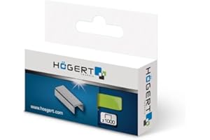 SOLMER LTD Hogert J-53 Type 11.3 mm Staples Staple Gun Tacker 1 Pack of 1000 pcs (6mm)