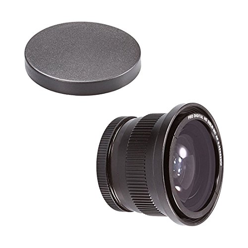 SODIAL R  58mm 0 35x Super Fish-eye Objectif Grand Angle avec Macro Gros Plan Conversion pour Canon EOS 700D 650D 600D 1100D 550D 500D