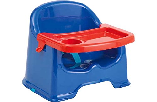 Little Star Chair Booster Seat with Tray - Blue.