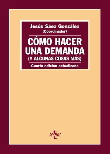 Download Como hacer una demanda (y algunas cosas más): Introducción práctica a las formas procesales civiles (Derecho - Introducción Al Derecho) Download Como hacer una demanda (y algunas cosas más): Introducción práctica a las formas procesales civiles (Derecho - Introducción Al Derecho)