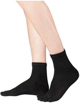 Knitido Dr. Foot® Silver Protect überknöchellange Zehensocken mit Silberfaden - zertifiziert antimikrobiell