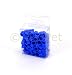 Produktbild Clipsringe Hahn Küken Hühner Vögel Enten Ring Ringe Kunststoff 8 12 16 mm 100 St (8mm, blau)