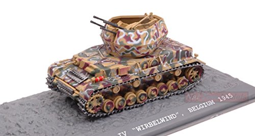 Preisvergleich Produktbild SOLIDO SL7200507 FLAKPANZER IV "WIRBELWIND" BELGIUM 1945 1:72 MODELLINO DIE CAST