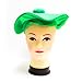 Price comparison product image St Patricks Day Party Green Jock / Beret Hat Adults Fancy Dress Accessory