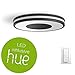 Produktbild PHILIPS HUE White Ambiance Being Deckenleuchte inkl. Dimmschalter | schwarz | AMAZON ECHO & APPLE HOMEKIT kompatibel | LED-Deckenleuchte für Wohnzimmer, Schlafzimmer, Esszimmer, Kinderzimmer, Flur, Büro, Küche