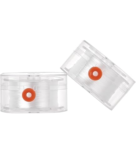 2 Bobines De Fil Élastique Transparent 10 M à Prix