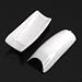 TRIXES 500 White French False Acrylic Nail Art Tips Gel Makeup