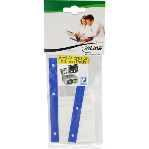 Silikon Unterlegschiene – zur Festplatten-Entkopplung (Antivibration) – 10 Stück - 2