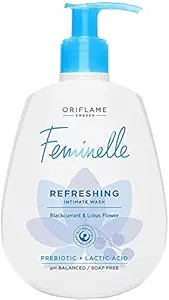 Oriflame Feminelle Refreshing Intimate Wash Blackcurrant & Lotus Flower Extract 300ml (34500)