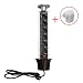 Produktbild HUX POWER® 6 fach versenkbare Kinderschutz Tisch-Steckdose Steckdosenleiste EL1806S + Adapterstecker mit Schalter GRATIS ELS3101