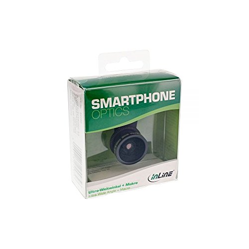 InLine 55490 Smartphone Aufsteck-Objektiv Ultra Wide 0.39X mit Macro 6X schwarz - 5