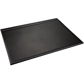 2K 595-1 S&uuml;men Takımı Suni Deri Tek Par&ccedil;a Kapaklı Pad S&uuml;men 49x34, 5 Cm, Siyah