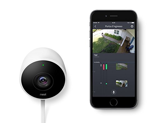 Nest Cam Outdoor Videocamera di Sicurezza per esterni