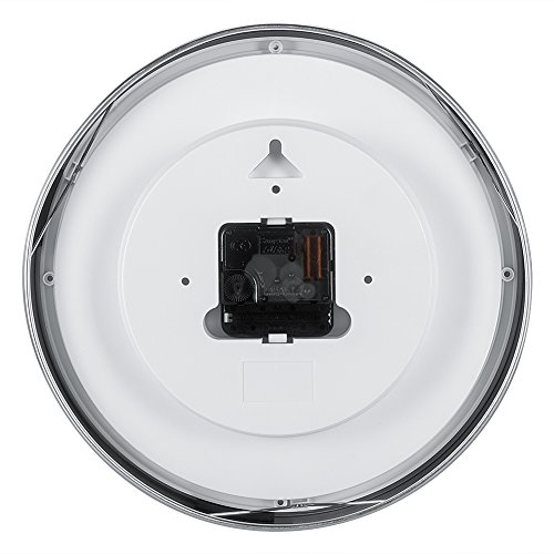 Tosnail Wanduhr mit Thermometer und Hygrometer ,weiß - 5