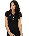 Produktbild Damen Polo Shirt Gr. L Factory Lady Schwarz - inkl. Key Holder (5-069)