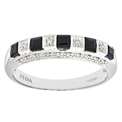 Naava Damen-Ring 9 Karat (375) Weigold Gr. 56 (17.8)  19 Tansanit Z-RS9466TAND