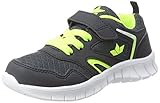 Pflegeleicht Lico Jungen Skip VS Sneaker, Blau Marine/Lemon, 33 EU