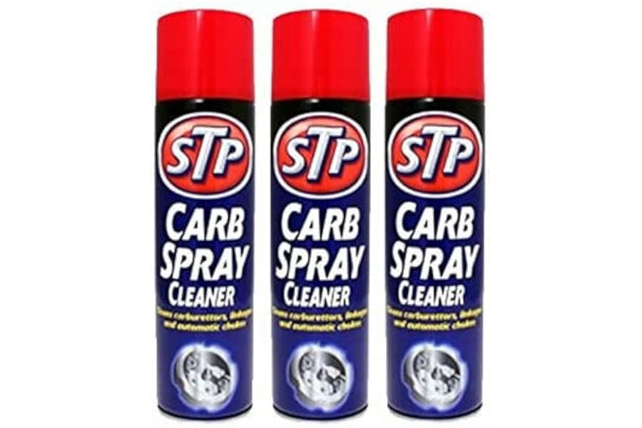 Fastcar 3 x STP Carb Cleaner Spray 500ml