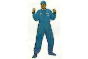 ATOSA Disfraz Piloto Fórmula 1. Hombre. Adulto. Talla única. Incluye: Mono y Gorra.