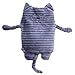 Produktbild Inware 8788 - Wärmetier Katze, grau, 17 x 26 cm, Wärmekissen