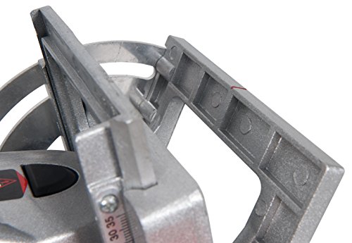 FERM BJM1009 Flachdübelfräse 900W – Mit 50 Lamellendeubel (Größe 20), Sägeblatt und Staubfangsack in einem Robusten Aufbewahrungskoffer - 5