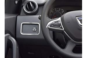 AUTOCOVR Couverture Intérieur en Acier pour DUSTER 2 II 2018 2019 2020 accessoires (LPG) - 1 Pièce Cadre Inoxydable Brossé Fait Sur Mesure Inox