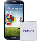Perfine NFC-Akku Ersatzbatterie für Samsung Galaxy s4 GT-i9505, GT-I9505,L720 (Sprint), SPH-L720(Sprint), I545(Verizon), I337(AT&amp;T), M919(T-Mobile) [Grau]