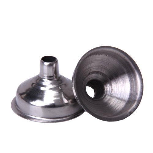 Sonline 2 Stueck Edelstahl Trichter Flachmann Funnel – Silber - 5